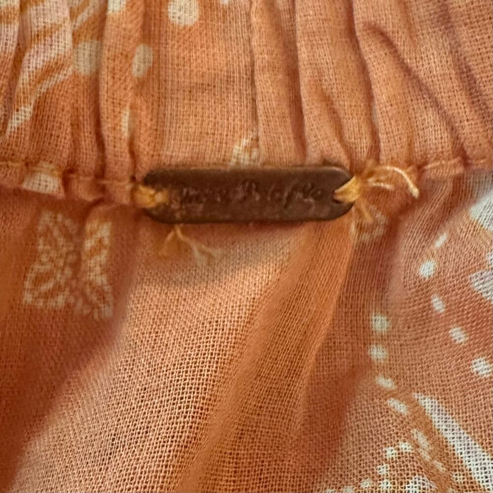 Free People Golden Hour Maxi Dress Bohemian Floral Dainty Tan Neutral Small - Picture 12 of 14